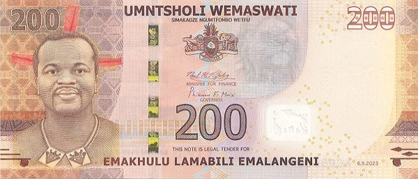 (902) ** PNew (PN45) Eswatini - 200 Emalangeni (2023)